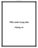 Tiền sảnh trong nhà chung cư