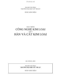 Giáo trình môn công nghệ kim loại