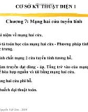 Chương 7: Mạng hai cửa tuyến tính