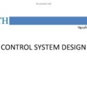 Lecture Control system design: Introduction - Nguyễn Công Phương