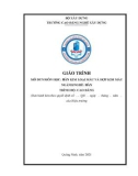 Giáo trình Hàn kim loại màu và hợp kim màu (Nghề: Hàn - Cao đẳng) - Trường Cao đẳng nghề Xây dựng (Chương trình năm 2021)