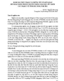 Đánh giá thực trạng và những yếu tố liên quan đến hoạt động phòng truyền thông giáo dục sức khỏe các trạm y tế tỉnh Bắc Ninh, năm 2011