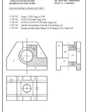 Đáp án đề thi môn Vẽ kỹ thuật - ĐH Sư phạm Kỹ thuật