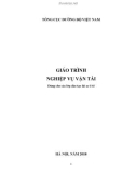 Giáo trình Nghiệp vụ vận tải - Tổng cục đường bộ Việt Nam