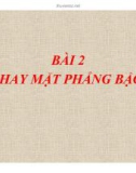 Phay mặt phẳng bậc P1