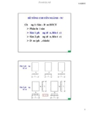 Bài giảng Thủy công: Chương 1 - TS. Trần Văn Tỷ