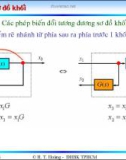 Bài giảng lý thuyết điều khiển tự động - Mô hình toán học, hệ thống điều khiển liên tục part 5