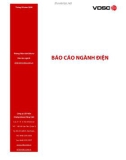 BÁO CÁO NGÀNH ĐIỆN