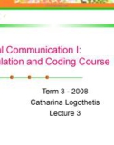 Digital Communication I: Modulation and Coding Course-Lecture 3