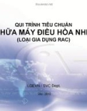 Quy trình tiêu chuẩn sửa chữa máy điều hòa nhiệt độ loại gia dụng RAC - LG Việt Nam