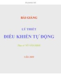 Bài giảng Lý thiết điều khiển tự động: Chương 4 - Khảo sát tính ổn định của hệ thống