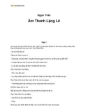 Âm Thanh Lặng Lẽ - Tập 1