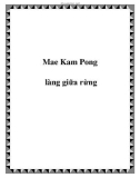 Mae Kam Pong làng giữa rừng