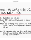 Mỹ học kiến trúc 1