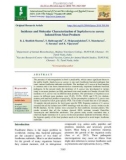 Incidence and molecular characterization of staphylococcus aureus isolated from meat products