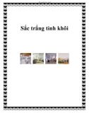 Sắc trắng tinh khôi