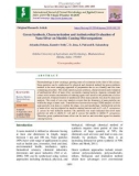 Green synthesis, characterization and antimicrobial evaluation of nano silver on mastitis causing microorganisms