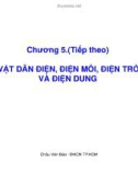 Bài giảng Trường điện từ: Chương 5.2 - Châu Văn Bảo (ĐH Công nghiệp TP.HCM)