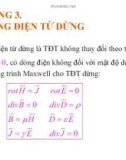 Bài giảng Trường điện từ: Chương 3 - ThS. Nguyễn Thị Linh Phương