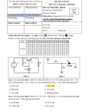 Đáp án đề thi cuối học kỳ II năm học 2018-2019 môn Kỹ thuật điện - Điện tử (Đề 1A) - ĐH Sư phạm Kỹ thuật