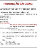 Bài giảng Hàn góc không vát mép ở vị trí hàn đứng