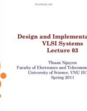 Design and Implementation of VLSI Systems_Lecture 03: Cmos Fabrication