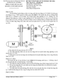 Đề thi cuối học kỳ II năm học 2015-2016 môn Nguyên lý - Chi tiết máy - ĐH Sư phạm Kỹ thuật
