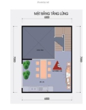 Xây nhà 7m x 6m có gác lửng