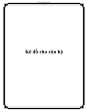 Kê đồ cho căn hộ