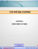 Bài giảng Cơ khí đại cương: Chương 1 - ĐH Bách Khoa Hà Nội