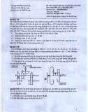 Đề thi cuối học kỳ II năm học 2019-2020 môn Nguyên lý - Chế tạo máy - ĐH Sư phạm Kỹ thuật