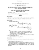 Đề thi tốt nghiệp và đáp án CĐ nghề khoá 2 môn Điện công nghiệp (2008-2011) - Mã: ĐCN - LT 06, ĐCN - LT 07- Phần lý thuyết