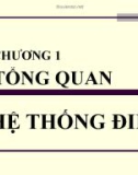 Chương 1 tổng quan hệ thống điện