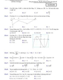 Đề thi KSCL lần 2 môn Toán 12 năm 2018-2019 có đáp án - Trường THPT Nguyễn Đức Cảnh