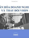 VĂN HÓA DOANH NGHIỆP VÀ THAY ĐỔI VHDN