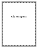 Cầu Phong thủy