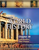 Lecture Glencoe world history - Chapter 29: Latin America (1945-Present)