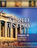 Lecture Glencoe world history - Chapter 26: World War II (1939-1945)