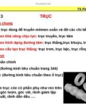 Bài giảng Cơ học máy: Chương 13 - TS. Phan Tấn Tùng