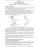 Bài giảng môn học nguyên lý máy - Chương 1