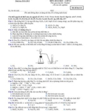 Đề thi KSCL môn Hóa lớp 11 năm 2018-2019 lần 2 - THPT Lê Xoay - Mã đề 132