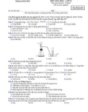Đề thi KSCL môn Hóa lớp 11 năm 2018-2019 lần 2 - THPT Lê Xoay - Mã đề 485