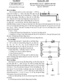 Đề thi học sinh giỏi môn Vật lí lớp 12 cấp thành phố năm 2019-2020 - Sở GD&ĐT Hải Phòng