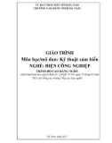 Giáo trình Kỹ thuật cảm biến (Nghề: Điện công nghiệp - Cao đẳng) - Trường Cao đẳng nghề Hà Nam (năm 2017)