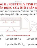 Chương 2: Nguyên lý tính toán sự chuyển động của ô tô trên đường