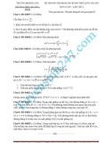 Đề thi thử chuẩn bị kì thi THPT quốc gia, lần 2 có đáp án môn: Toán - Trường THPT chuyên đại học sư phạm Hà Nội