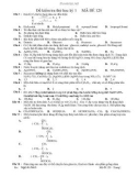 Đề kiểm tra thử học kỳ 1 MÃ ĐỀ 120