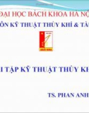 Bài tập kỹ thuật thủy khí I