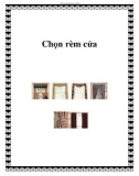 Chọn rèm cửa