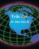 Trắc địa - GV: Đào Hữu Sĩ